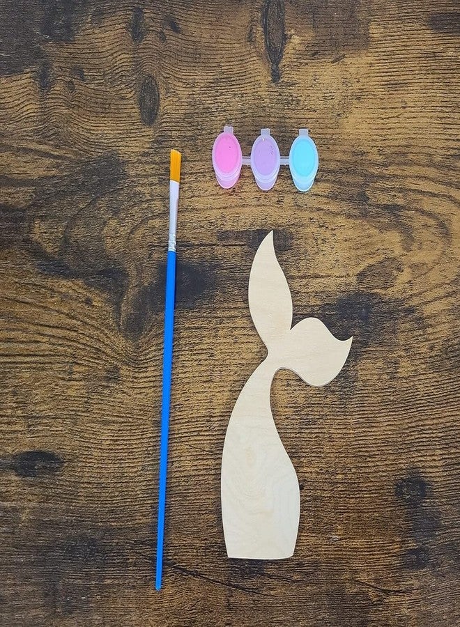 Haoser Mermaid DIY kit, Paint kit for Kids, Craft Kits, Birthday Party Favor, Gift for Kids, Art Party Paint Kit, DIY Birthday, Kid's Activity- 4 inch - Image 4